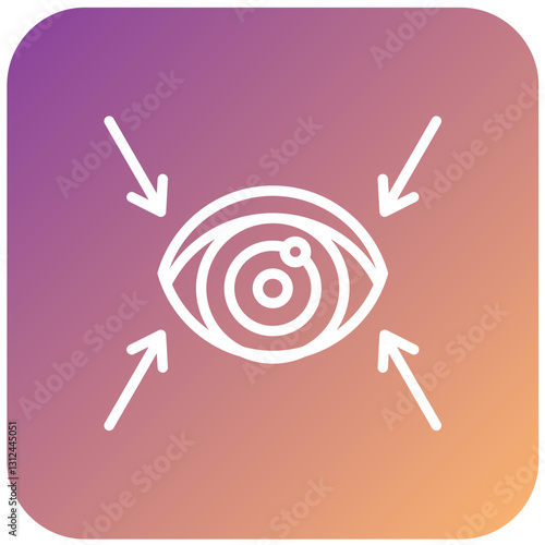 Focus Vector Design Icon Style