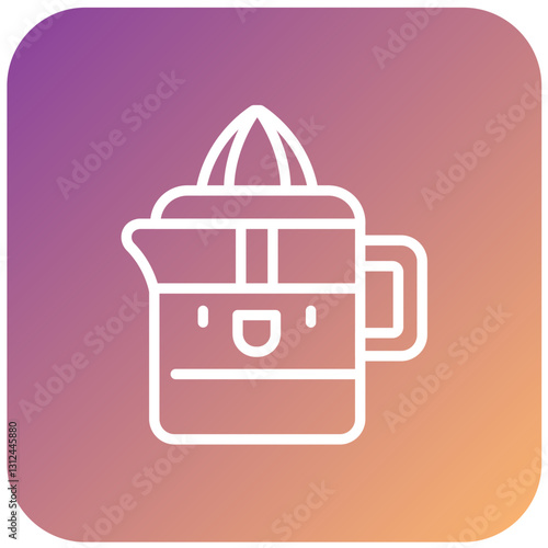 Vector Design Squeezer Icon Style