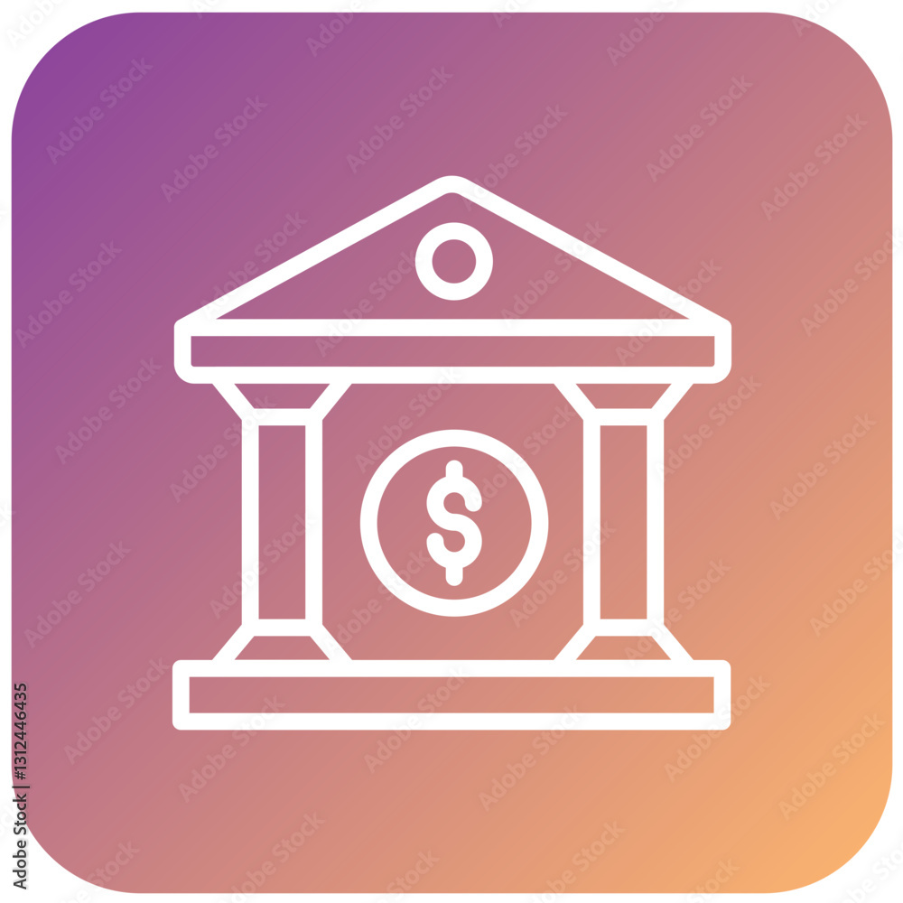 Vector Design Bank Icon Style Vector Design Bank Icon Style