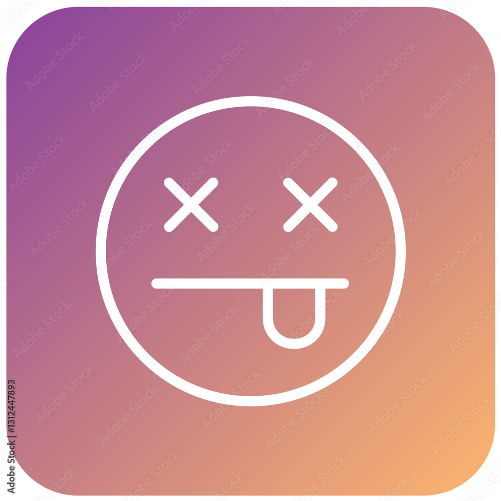 Vector Design Dead Icon Style