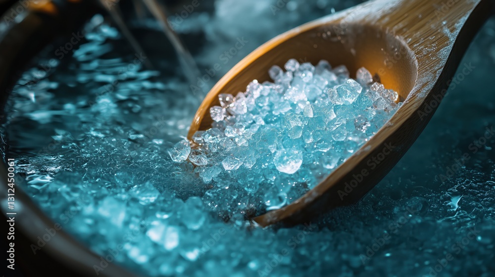 Fototapeta premium Magnesium flakes