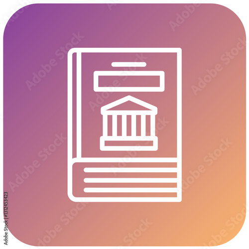 Vector Design Literary Mythology Icon Style