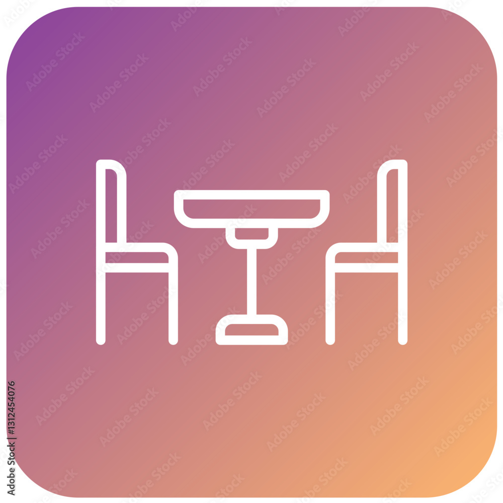Vector Design Food Table Icon Style Vector Design Food Table Icon Style
