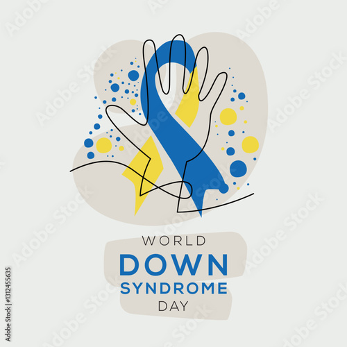 World Down Syndrome Day, held on 21 March.