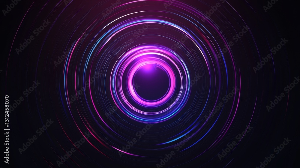 Futuristic neon light swirls in abstract circular motion for digital art design Futuristic neon light swirls in abstract circular motion for digital art design