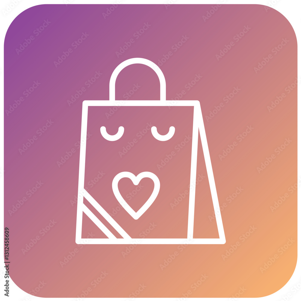 Vector Design Shopping Bag Icon Style Vector Design Shopping Bag Icon Style