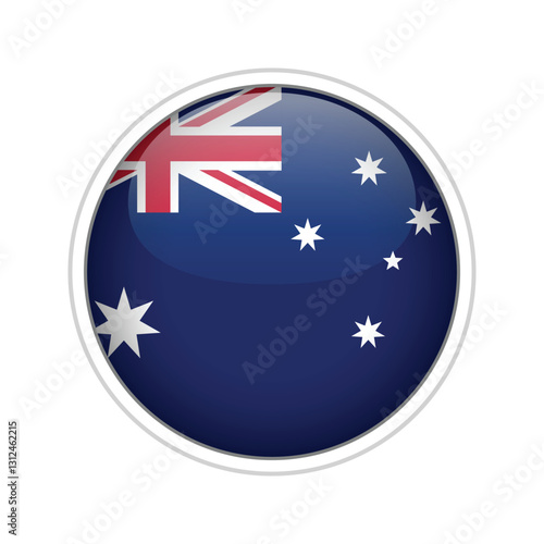 Free Download Australia Flag Sphere Vector - GFXLoad