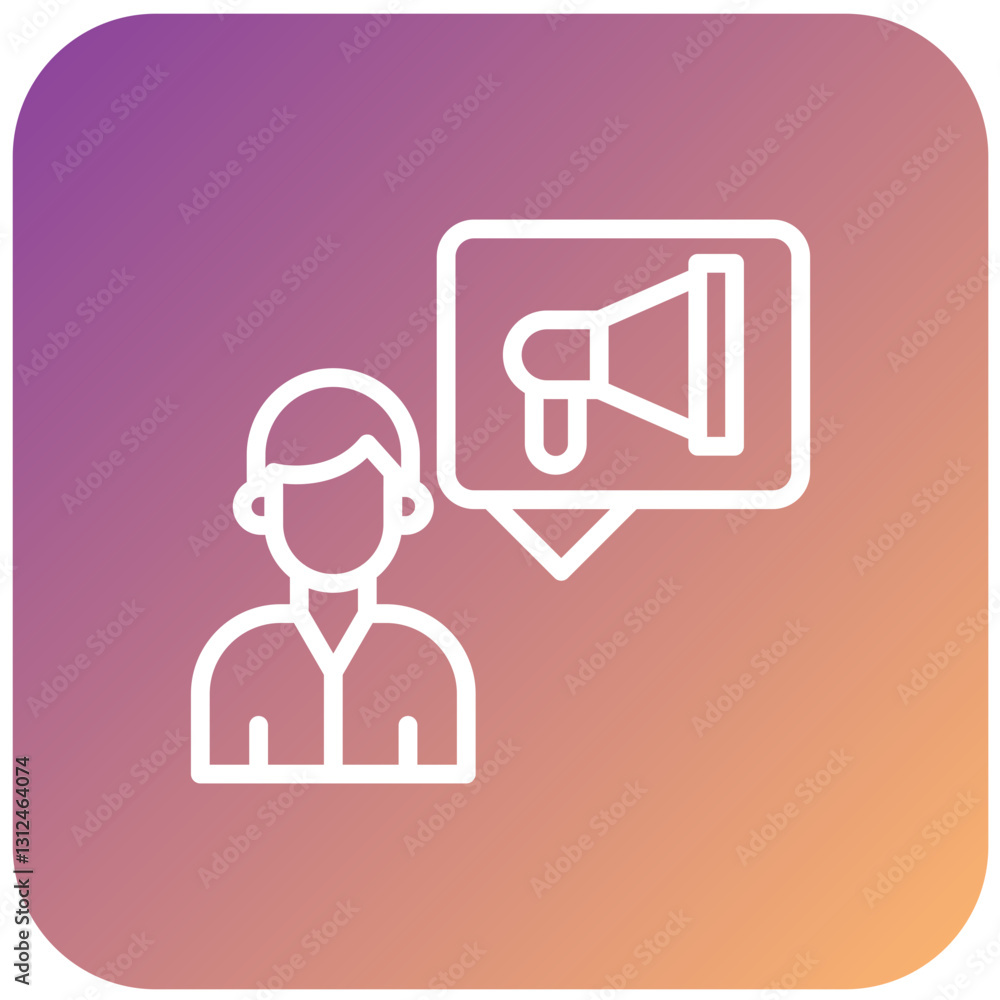 Vector Design Public Relations Icon Style Vector Design Public Relations Icon Style