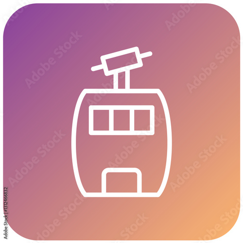 Vector Design Gondola Icon Style