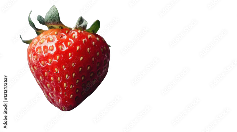 Fresh red strawberry isolated on transparent background Fresh red strawberry isolated on transparent background