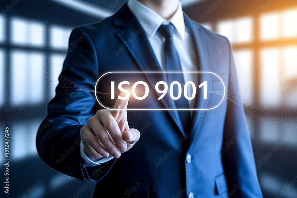 ISO 9001 Certification for Quality Management, business standards, ISO 9001 compliance, quality assurance, corporate excellence, business certification, process improvement, quality control.