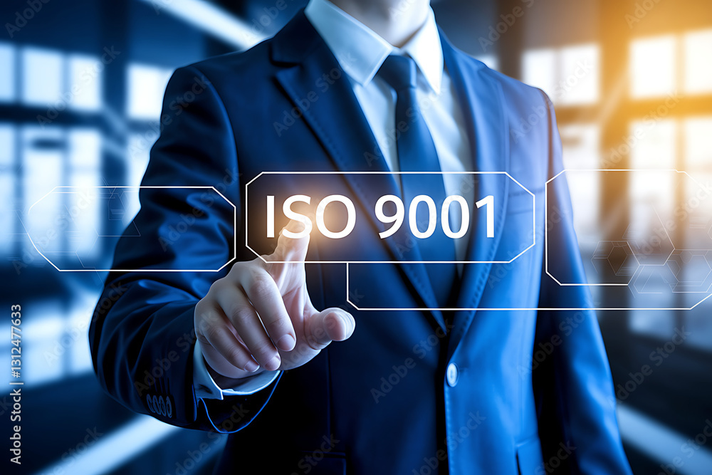 ISO 9001 Certification for Quality Management, business standards, ISO 9001 compliance, quality assurance, corporate excellence, business certification, process improvement, quality control.