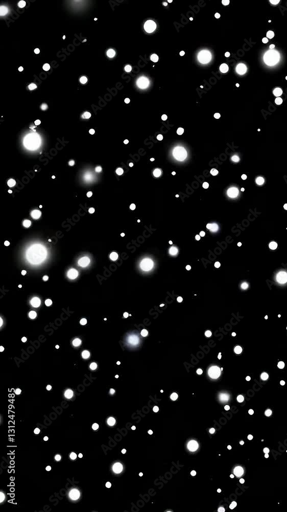 Ethereal cosmic particles in motion: glowing stars create a mesmerizing celestial dance Ethereal cosmic particles in motion: glowing stars create a mesmerizing celestial dance
