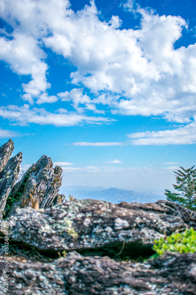 Fototapeta premium Beautiful mountain landscape in Brazil