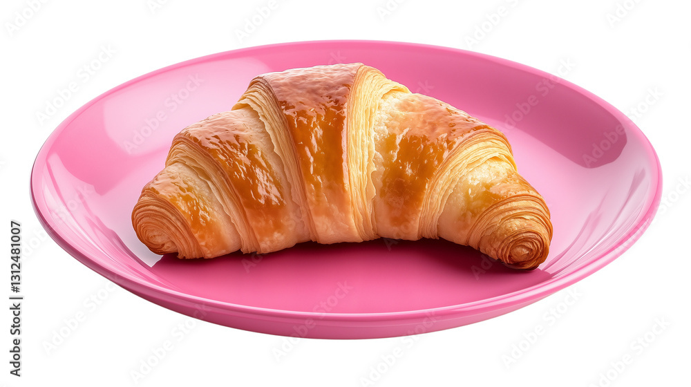 Golden Croissant Isolated on Transparent Background
Golden Croissant Isolated on Transparent Background