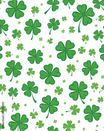 Wallpaper Mural Shamrock Background Torontodigital.ca