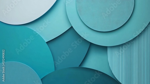 colorful abstract geometric backgrounds, high resolution, bold blue and teal tones, futuristic and sleek design, artistic and modern, clean and minimalistic layout