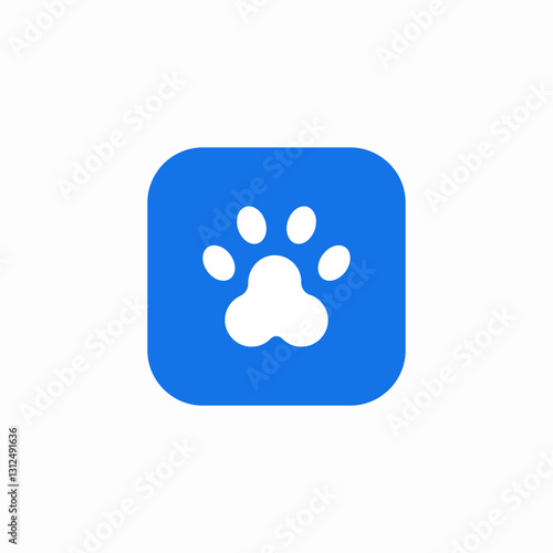 animal service icon sign vector