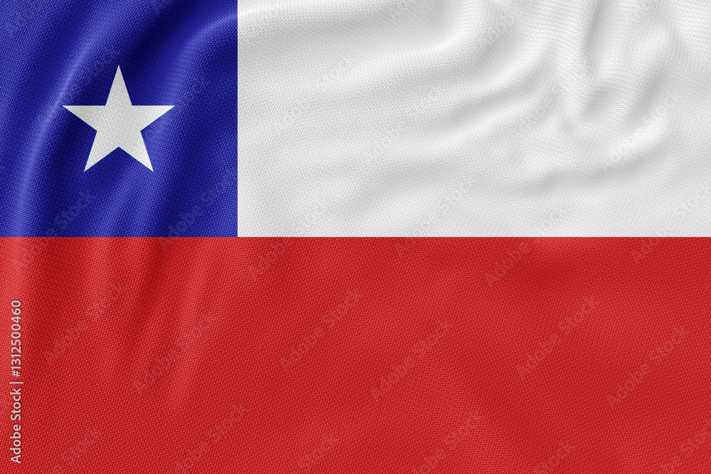 chile flags waving in the wind with patriotic symbols and colors of red, white, and blue chile flags waving in the wind with patriotic symbols and colors of red, white, and blue