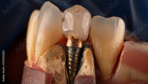Infected Teeth Implant 