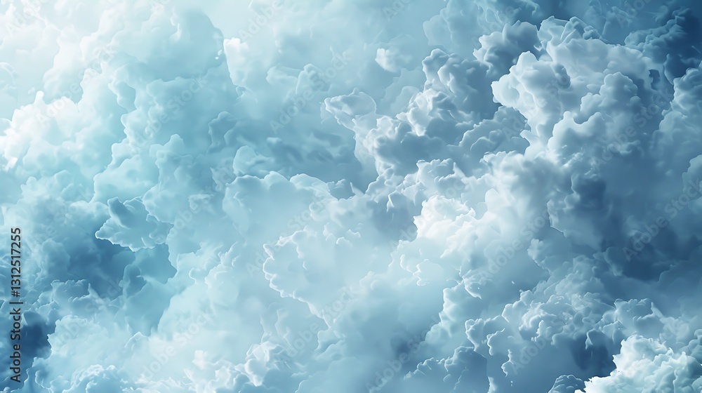 A background with a soft, fluffy cloud texture in shades of white and light blue. A background with a soft, fluffy cloud texture in shades of white and light blue.