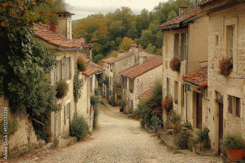 A charming street in Souill...