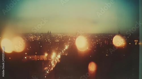 Fototapeta Naklejka Na Ścianę i Meble -  Defocused city landscape