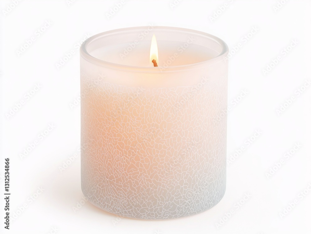 Artisanal Low Impact Soy Candle with Soft Glow and Unique Texture Artisanal Low Impact Soy Candle with Soft Glow and Unique Texture