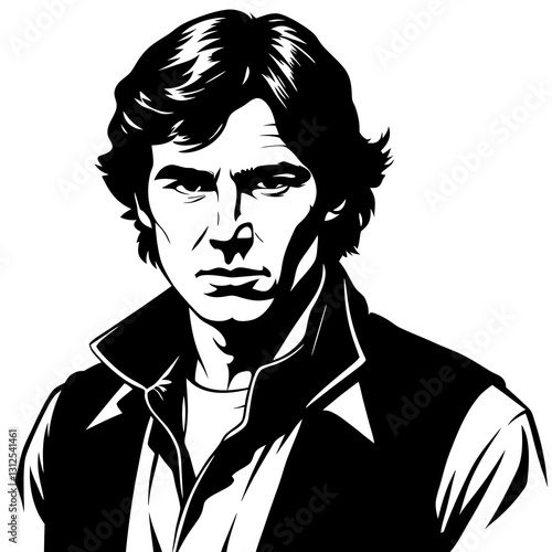 portrait of a handsome man