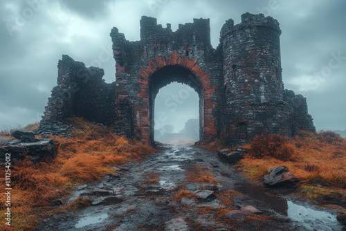 Ludlow Castle in England, h...