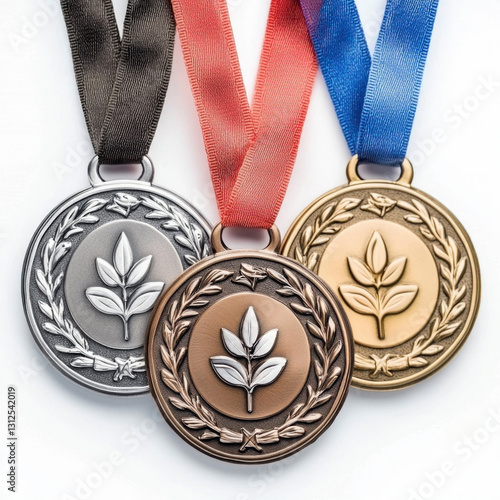 medal ribbon isolated