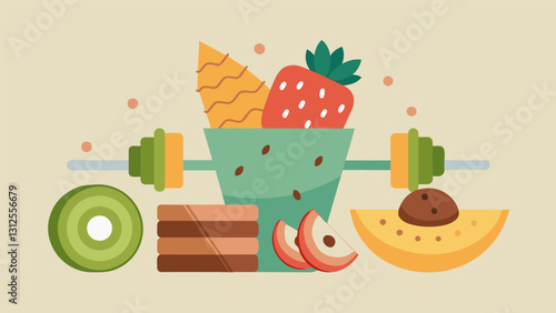 These bitesized snacks may be small but they pack a punch with a combination of protein healthy fats and slowburning carbs perfect for powering. Vector illustration