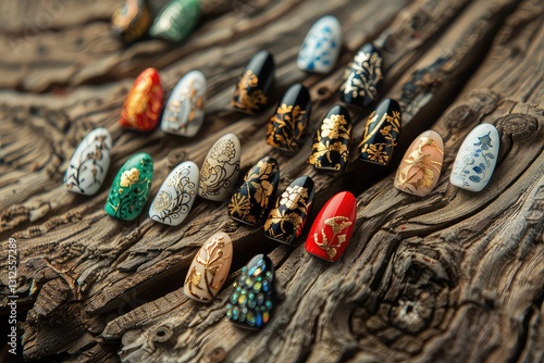 Wallpaper Mural Nail art stickers for beauty Torontodigital.ca