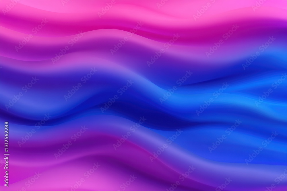Obraz premium Abstract colorful wavy gradient background design