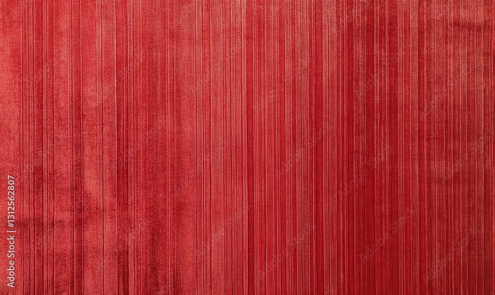 Fototapeta premium Red fabric background, velours background
