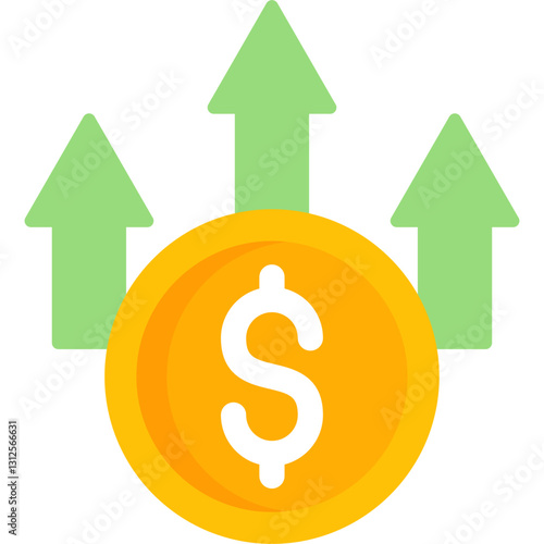 Profit Icon Vector Element