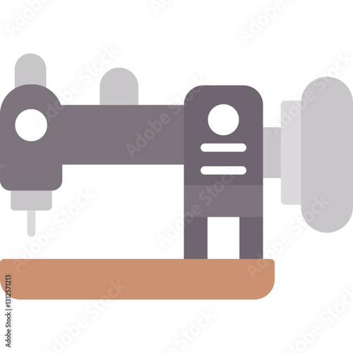 Sewing Machine Icon Vector Element