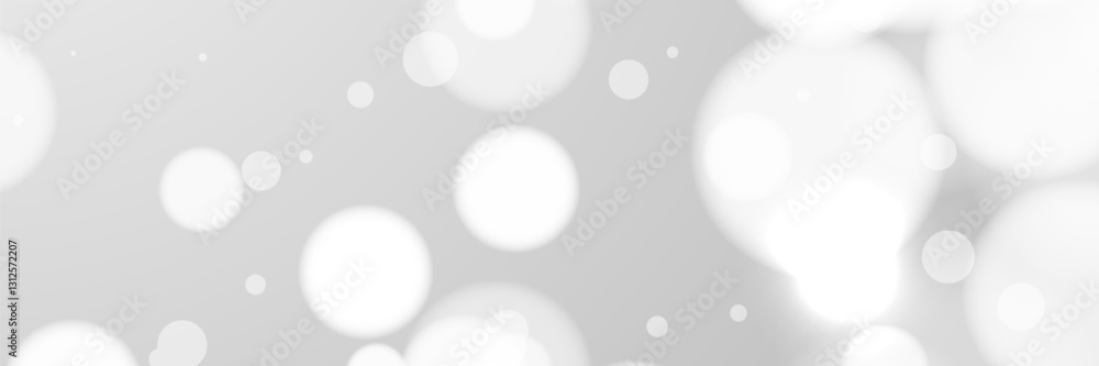 Gray bokeh background, white circles, light, soft, design, website