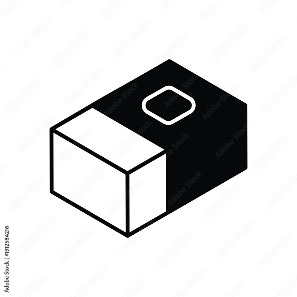 Eraser stock illustration Eraser stock illustration