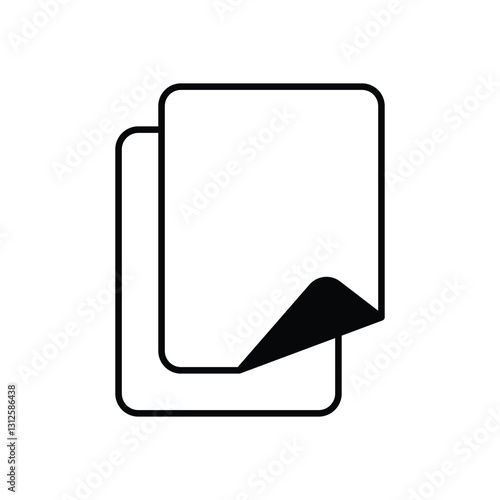 Black Papers stock illustration