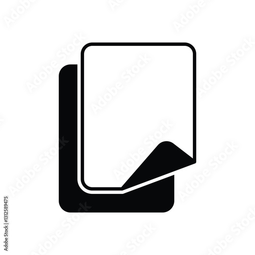 Black Papers stock illustration