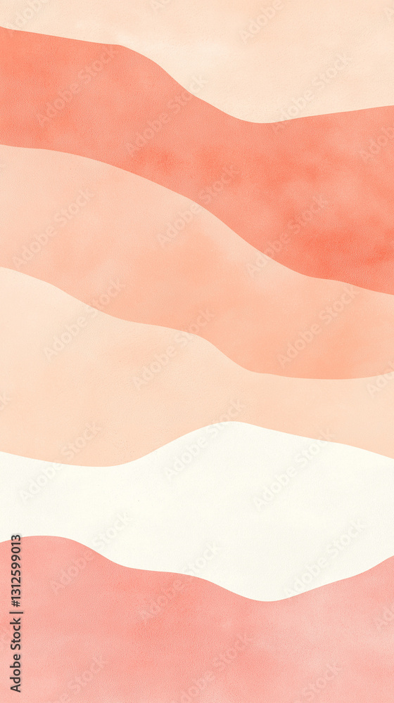 Abstract waves in earthy tones create a soothing backdrop for creative projects or modern decor purposes Abstract waves in earthy tones create a soothing backdrop for creative projects or modern decor purposes