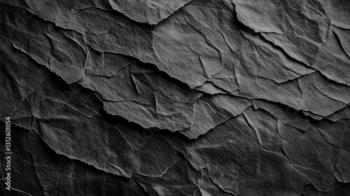Wallpaper Mural Dark stone texture creates dramatic background with rough surface Torontodigital.ca