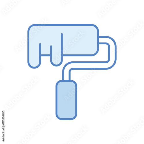 Paint Roller stock illustration