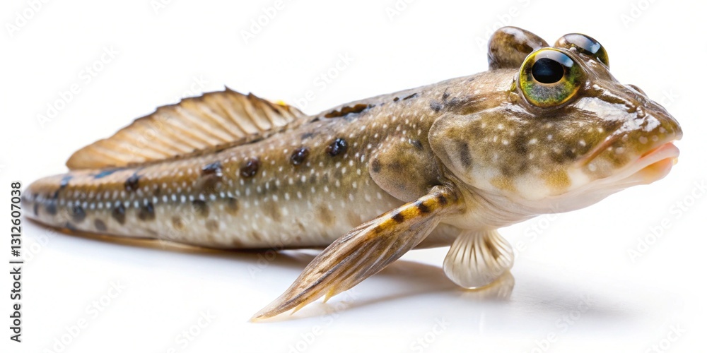 mudskipper fish isolated on white background mudskipper fish isolated on white background