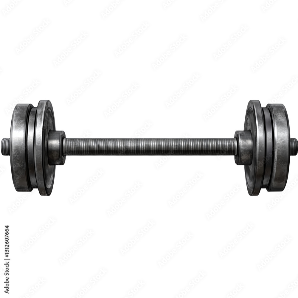 Fototapeta premium Axle with strong construction isolated on transparent background