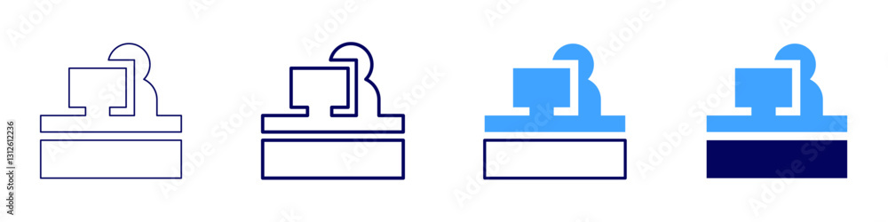 Support email icon in 4 different styles. Thin Line, Line, Bold Line, Duotone. Duotone style. Editable stroke Support email icon in 4 different styles. Thin Line, Line, Bold Line, Duotone. Duotone style. Editable stroke
