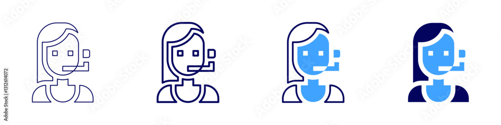 Support preference icon in 4 different styles. Thin Line, Line, Bold Line, Duotone. Duotone style. Editable stroke Support preference icon in 4 different styles. Thin Line, Line, Bold Line, Duotone. Duotone style. Editable stroke