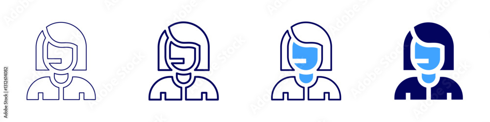 Support portfolio icon in 4 different styles. Thin Line, Line, Bold Line, Duotone. Duotone style. Editable stroke Support portfolio icon in 4 different styles. Thin Line, Line, Bold Line, Duotone. Duotone style. Editable stroke