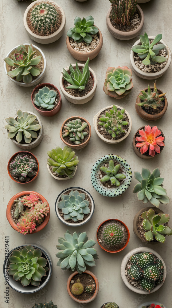 small potted succulents and cacti small potted succulents and cacti